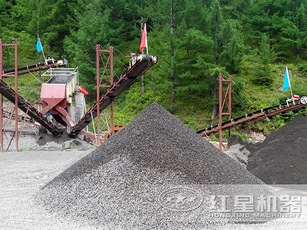HVI沖擊式制砂、整形機加工出的石料